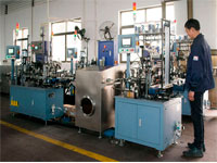 轴承自动装配线一角